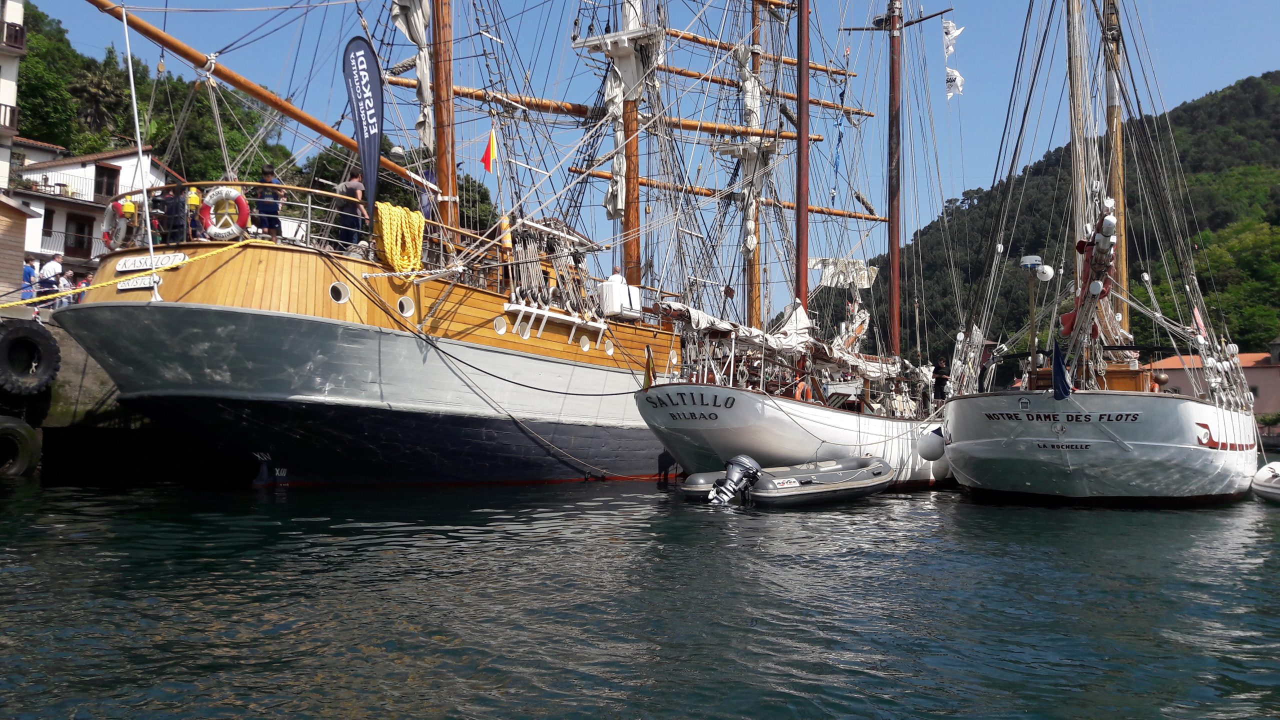 Skol ar Mor à la première édition du Festival Maritime de PASAIA